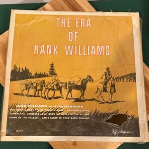 Vintage Hank Williams record